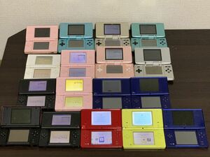 DS LITE i 17台 まとめ 大量 ジャンク コバルトブルー/ブラック Nintendo 任天堂 ニンテンドー 