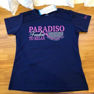 ○paradiso○プラクティスシャツ　半袖 Tシャツ M 未使用○