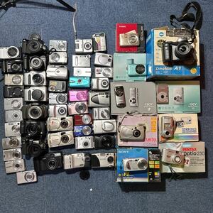 美品多数！55個 大量まとめセット! コンパクトデジタルカメラ デジタルカメラ デジカメ Canon CASIO Nikon Canon SONY OLYMPUS FUJIFILM等