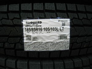 ジムニー用 ヨコハマ スタッドレスタイヤ アイスガード SUV G075 185/85R16 185/85-16 新品 4本 税込み 即納OK 2022年製造 送料無料