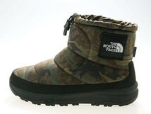 新品/THE NORTH FACE/ザ ノースフェイス/NUPTSE BOOTIE LOGO SE/ヌプシ ブーティ/ロゴショートブーツ/撥水/CAMO/カモ柄/NF52271-TF/27.0cm_画像2