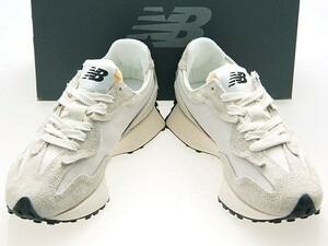 新品/NEW BALANCE/ニューバランス/U327WCG/メンズサイズ/BEIGE/OFF WHITE/BLACK/ベージュ/サンド/ブラック/ワイズD/27.0cm