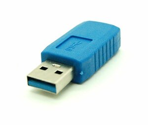 【vaps_3】USB3.0 変換コネクタ Aオス-Aメス LY-8001 送込