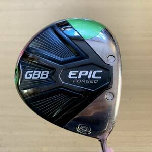 Callaway GBB EPIC FORGED 9.5° shimada K's FW R 短尺 軽量スチール ドライバー 島田ゴルフ エピック フォージド