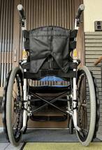 松永製作所 マツナガ 自走式軽量車椅子 ネクストコア NEXT-11B 補修部品付き　_画像5