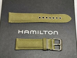 新品未使用 HAMILTON　ハミルトン カーキ　交換用ベルト　フィールド　18mm