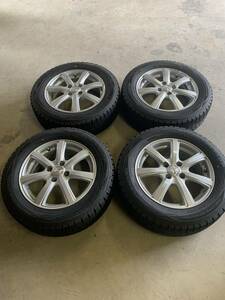 【中古】ダンロップ スタッドレス4本　185/65R15　デミオ等