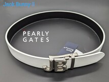 ☆新品正規品 PEARLYGATES/ジャックバニーセレーションベルト (男女兼用)　手の込んだ刺繍のロゴ入り_画像6