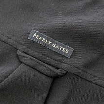 ★新品正規品 PEARLYGATES/パーリーゲイツ スーピマストレッチツイル 長袖ボタンダウン プルオーバーカットソーsize5(L)_画像6