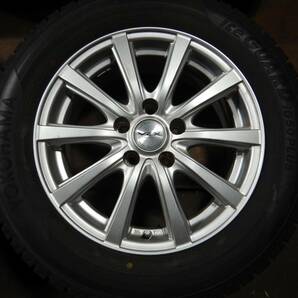 (H2942) STYLISH LINE VEX 16×6.5J+38 ホイール 215/60R16 スタッドレスタイヤ4本の画像2