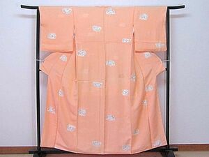 Art hand Auction ･Reused ･Kyoto Yuzen ･Hand-painted Komon Kimono ･157cm※6977, Women's kimono, kimono, Small pattern, Ready-made
