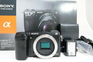 ★☆人気美品 ★SONY α NEX-7 ボディ ミラーレス一眼カメラ★元箱付き #290☆★