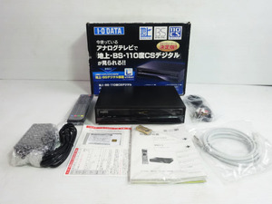 未使用品 ■ I-O DATA 地上・BS・110度CSデジタルハイビジョンチューナー HVT-BCT300 ■ ① 管43758