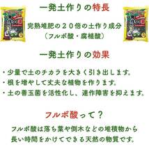 一発土作りの素 5L×2袋セット 堆肥 たい肥 観葉植物 お花 フルボ酸 園芸 グランドカバー 土壌改良 ガーデニング 畑 野菜_画像2