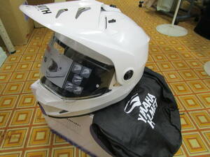 ヤマハ　YX-6ヘルメット　　新品未使用　パールホワイト　Lサイズ　