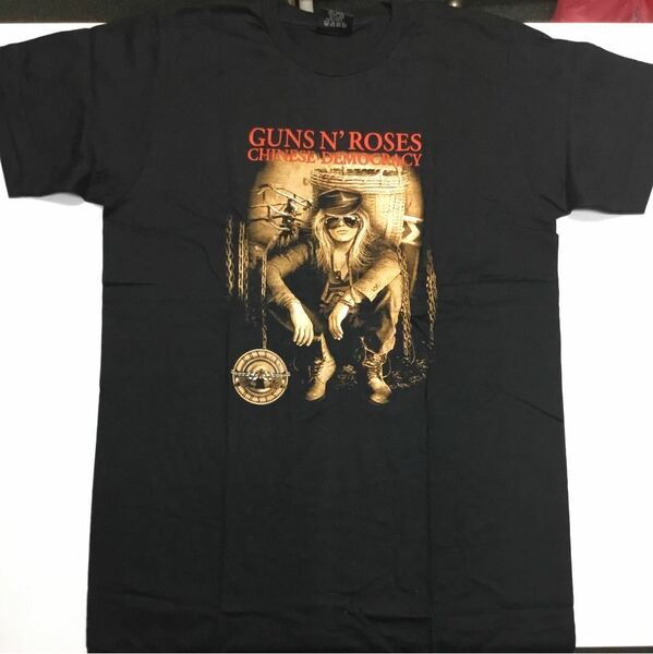 SR3C3. 両面プリントバンドデザイン半袖Tシャツ GUNS N’ ROSES XLサイズ ガンズアンドローゼズ ②