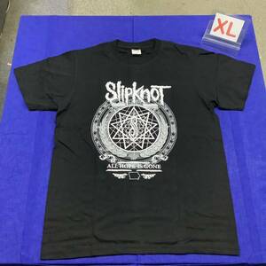 SR14C1. バンドデザインTシャツ　XLサイズ　SlipknoT ① スリップノット