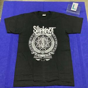 SR14B1. バンドデザインTシャツ Lサイズ　SlipknoT ② スリップノット