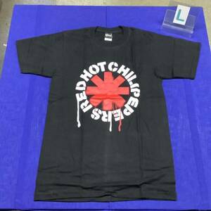 SR14B1. バンドデザインTシャツ Lサイズ　RED HOT CHILI PEPPERS ① レッドホットチリペッパーズ RHCP レッチリ 半袖Tシャツ ロックTシャツ