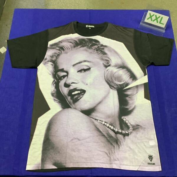 DBR7D2. デザインTシャツ　XXLサイズ　Marilyn Monroe ③ マリリンモンロー