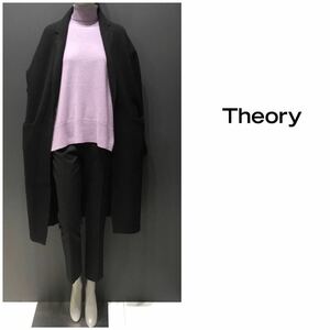 美品 2020 セオリー Theory ウール混 プルオンパンツ 0 日本製 3万 レディース パンツ