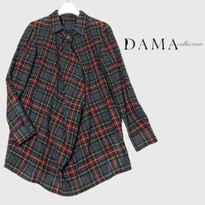 新品 ダーマコレクション DAMA collection ウール100% プルオーバー ブラウス M 日本製 レディース トップス