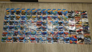 ホットウィール 84台セット 未開封 HotWheels ベーシックカー プレミアム ER34 LB NSX ハコスカ ランチア ランクル VAN など ミニカー