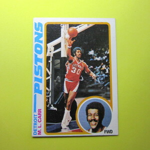 NBA 1978-79 Topps #82 ML Carr