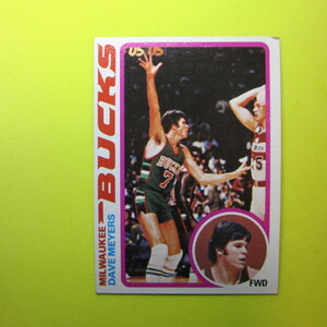 NBA 1978-79 Topps #8 Dave Meyers