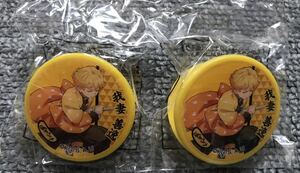 【2個セット】 非売品 ばかうけ 鬼滅の刃 オリジナルお菓子クリップ 我妻善逸