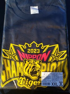 ２０２３年阪神タイガース日本一記念ビールかけTシャツXＸＬサイズ。身長180から190センチの方向け。レターパックライトで速やかに発送