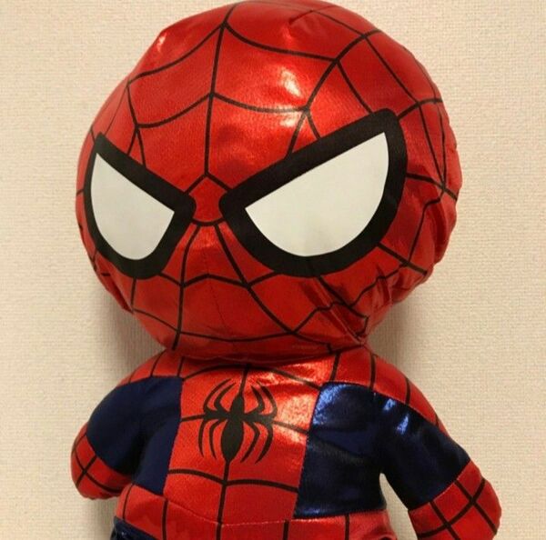 スパイダーマン ギガジャンボメタリック生地ぬいぐるみ