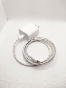 美品 純正品 Apple 充電器 急速充電器 ACアダプター ACアダプタ A2305 USB-C 20W ライトニングケーブル付き 5S-5800 3 【動作確認品】 