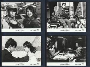 スチール写真■1987年【いとしのエリー】[ A ランク ] Ver.b/4枚セット/佐藤雅彦 国生さゆり 前田耕陽 三浦友和