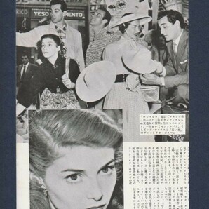 切り抜き■1953年【ゲイリー・クーパー】[ A ランク ] 巻頭グラビアの画像2