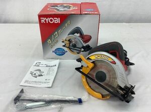 ③美品！！パワー！　厚板も楽々カットできます。リョービRYOBI 電動丸ノコブレーキ付 165mm W-1700 fzls