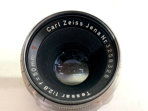 《231397-15》Rolleicord CarlZeiss Jena Nr.3258326 Tessar1:2,8 F＝50mm　レンズ ケース付き