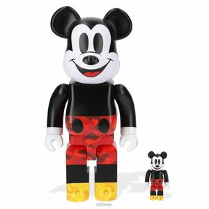 新品 Bearbrick x A BATHING APE x MICKEY MOUSE Original Color 100% & 400% ベアブリックエイプ ミッキーマウス オリジナル Bape ベイプ