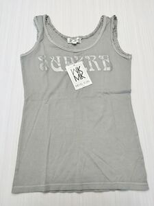 ( free shipping ) new goods unused goods MICHEL KLEIN PARIS Michel Klein cotton 100% lady's tank top * size 38 bust 84, height 160