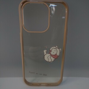 y112705fm グルマンディーズ ディズニーキャラクター IIIIfit Clear iPhone 14 Pro / 13 Pro (6.1インチ) 対応 ケース くまのプーさん 