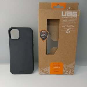 y112712fm URBAN ARMOR GEAR iPhone 11 (6.1インチ) 対応 耐衝撃ケース OUTBACK(環境配慮素材使用) ブラック