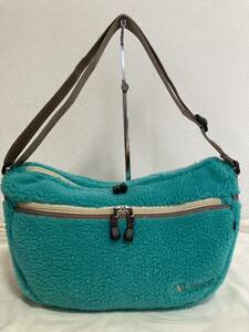 [ beautiful goods ] limitation Special break up AIGLE Aigle .... fleece shoulder bag turquoise stylish possible to use size super-discount!
