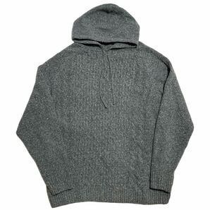 00s〜 ARAN SWEATER MARKET ニットフーディー / vetera ニット パーカー フーディー　セーター アランセーター　ビンテージ古着