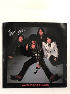 ■UKオリジ7■THIN LIZZY-シン・リジィ/WAITING FOR AN ALIBI 1979年 英VERTIGO アメコミインサート付 EX！