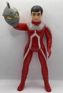 ウルトラマン　セブン　当時物　ソフビ　ブルマァク　面取れ　極美　1点のみ　希少品