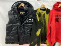 DIESEL ディーゼル ダウンベスト Tシャツ パーカー スエットパンツ おまとめ 【BKAD9014】_画像2