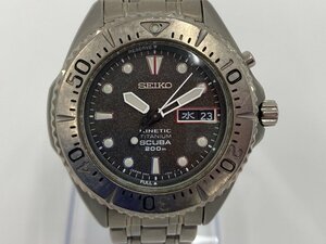 SEIKO　セイコー　腕時計　KINETIC TITANIUM SCUBA 200m　5V63-0B40　【BKAB7021】