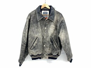 DIESEL ディーゼル 革ジャンパー タグあり【BKAG8027】