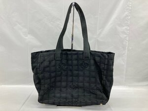 CHANEL　シャネル　ニュートラベルライン　トートバッグ　ジャンク品【BKAF7009】