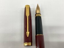 PARKER パーカー 万年筆 14K/ Mont Blanc モンブラン クリーナー/ 2点セット【BKAK7015】_画像2